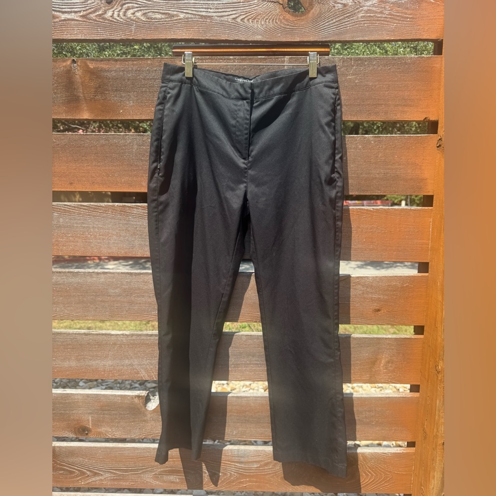 Maggie Lane Women’s Black Dress Pants Mid Rise Size 6 - Picture 2 of 11